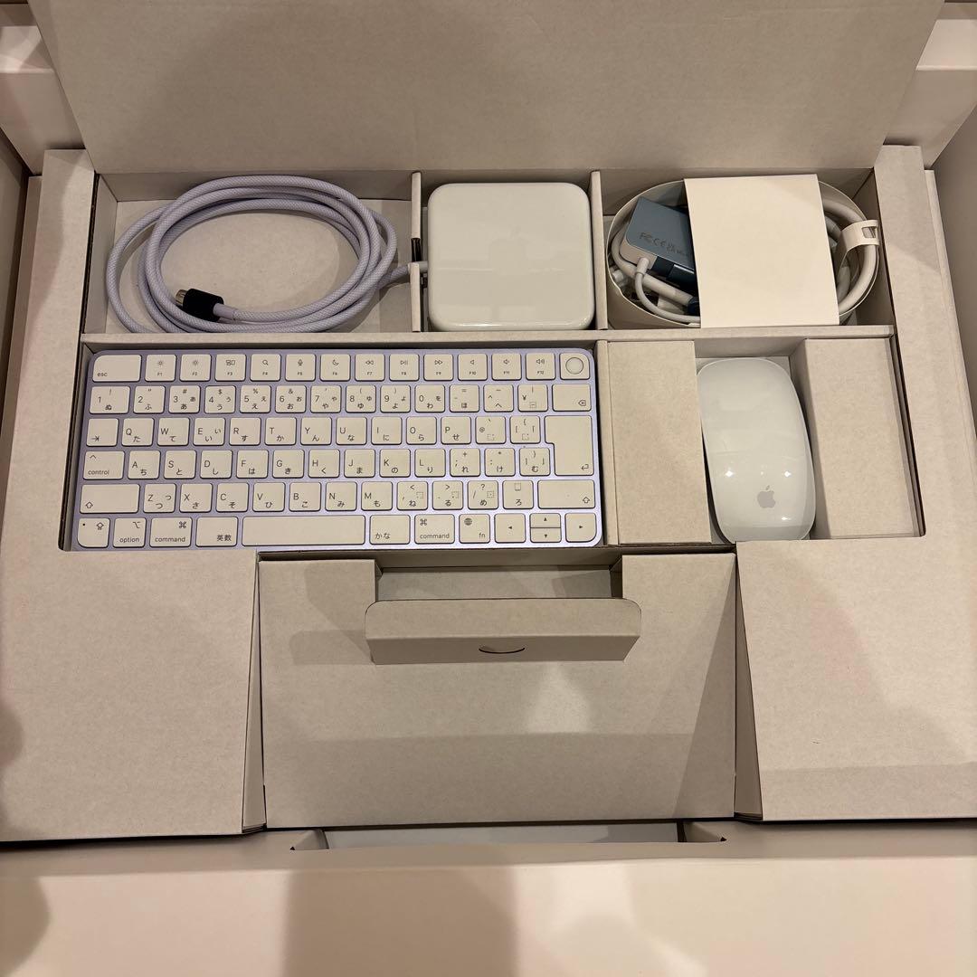【美品、おまけ付き】iMac M1 24インチ