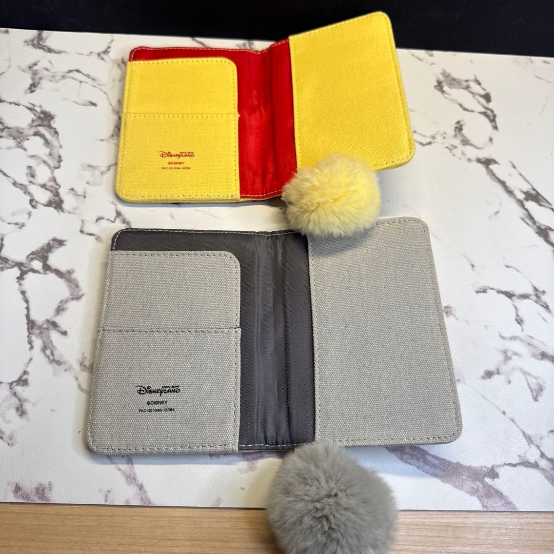 香港ディズニー限定　日本未販売　ミッキー　ミニー　パスポートケース