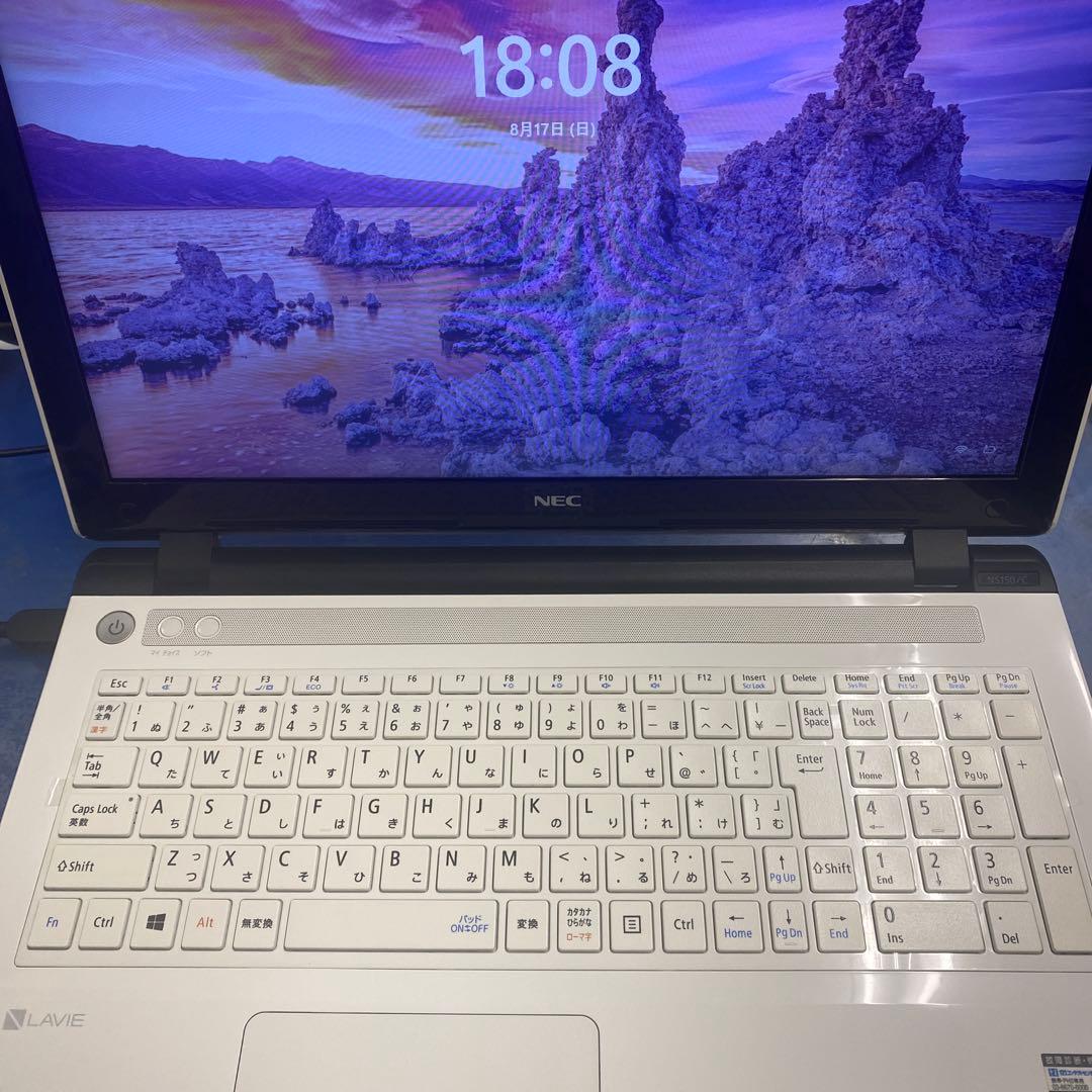 ★薄型良品★Windowsノートパソコン★NEC LaVie LS150/C★