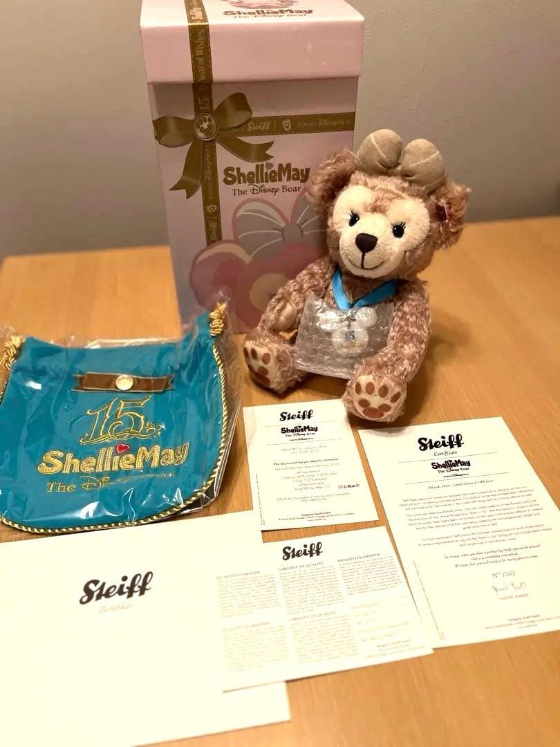 シェリーメイ美人さん　シュタイフ　シー15周年限定シュタイフ　白タグ