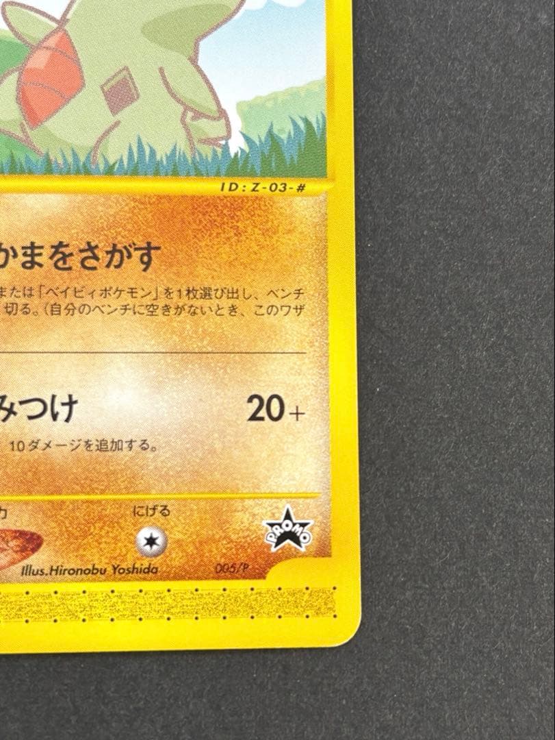 ポケモンカードe-ANAスペシャル’01バージョン- ピカチュウ　ヨーギラス