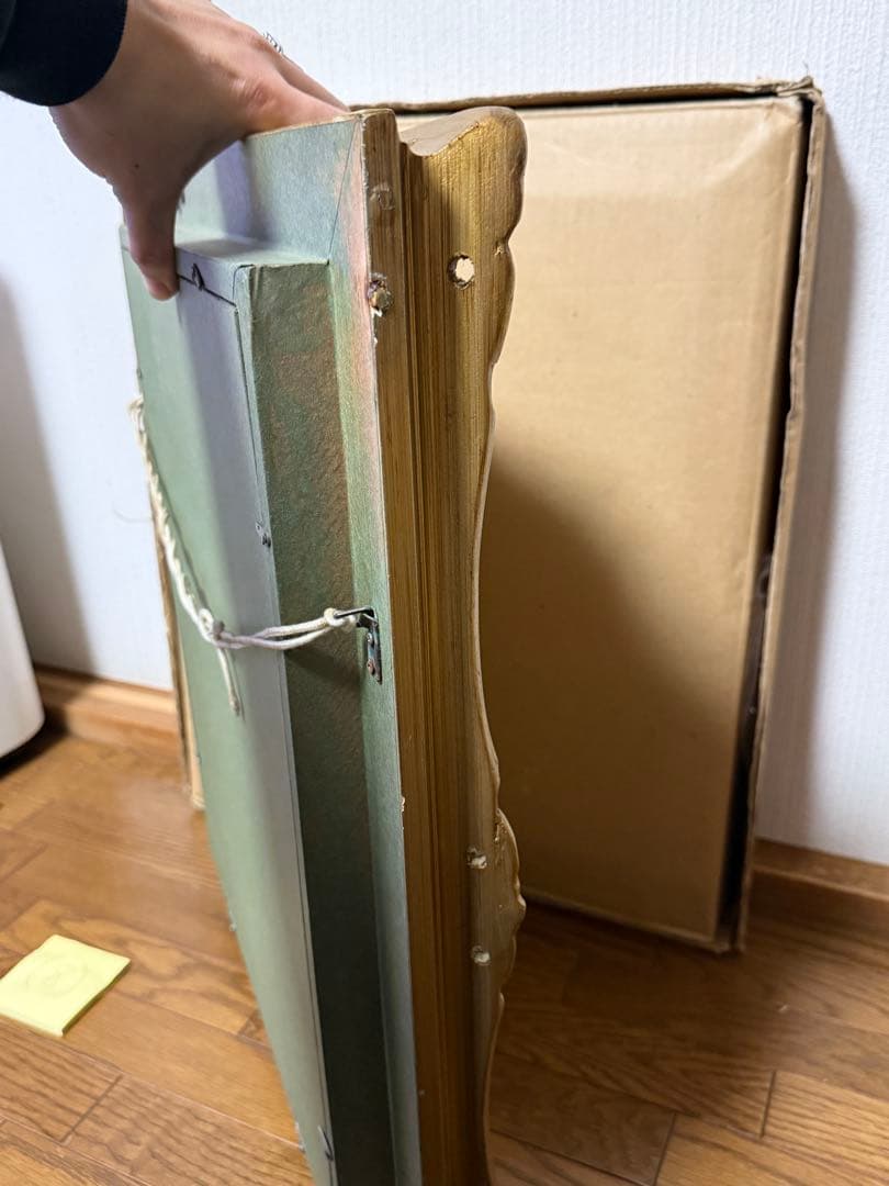 （8）油絵額縁　アンティーク ゴールド　アンティーク調 額縁 空額 ヴィンテージ