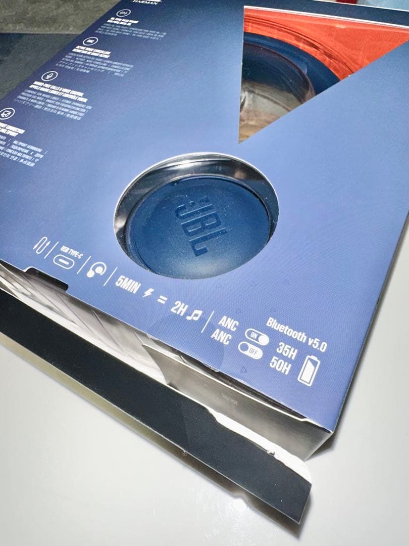 JBL Tune 760NC ワイヤレスヘッドフォン ブルー