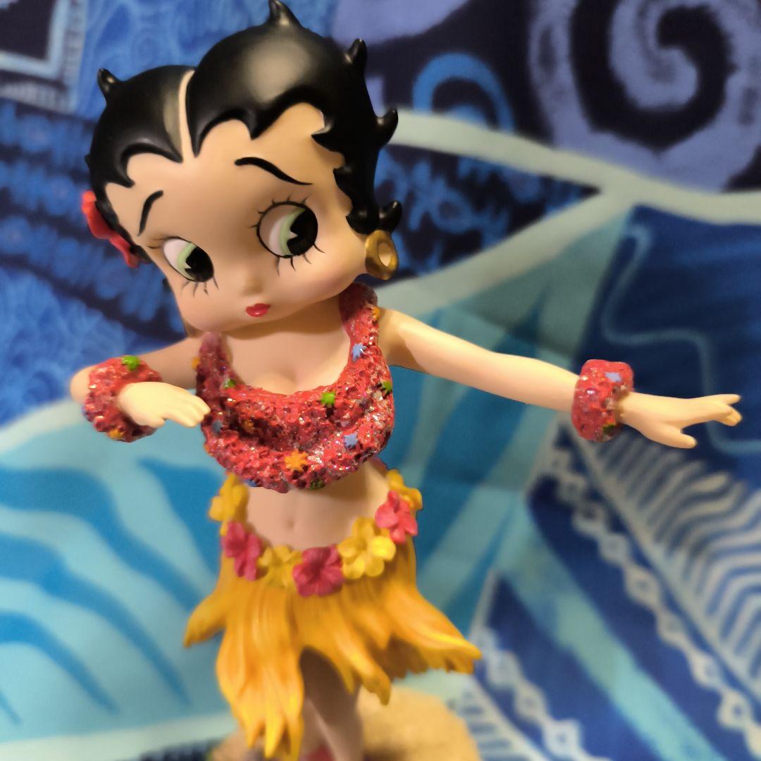 ベティ・ブープ ハワイアンフラガールフィギュア 約18cm2004年製