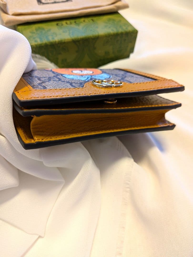 ✨️GUCCIカイコラボ✨️テディベア折り財布