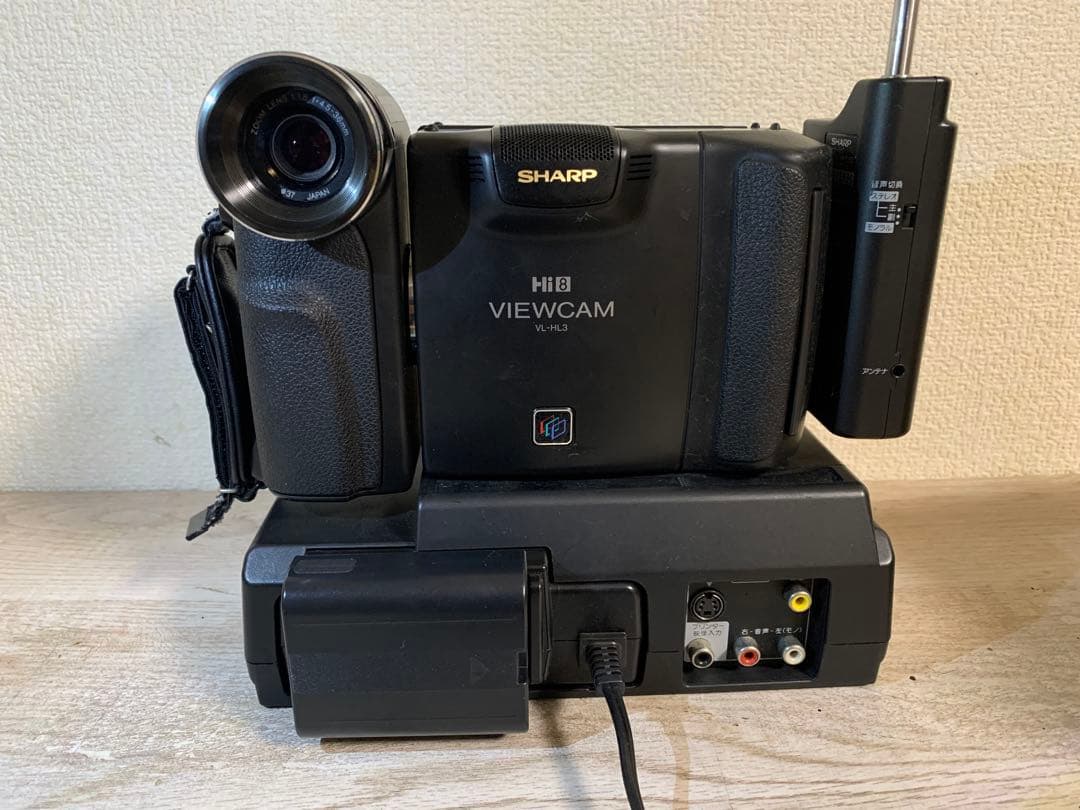 SHARP VL-HL100 VIEWCAM ビデオカメラ Hi8 フル装備