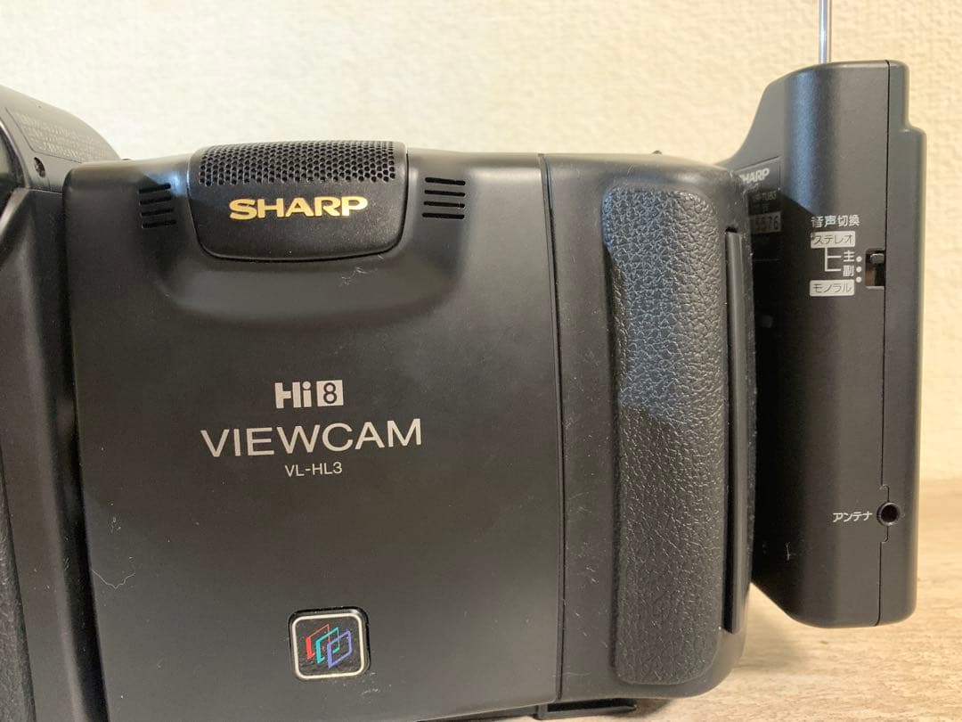 SHARP VL-HL100 VIEWCAM ビデオカメラ Hi8 フル装備