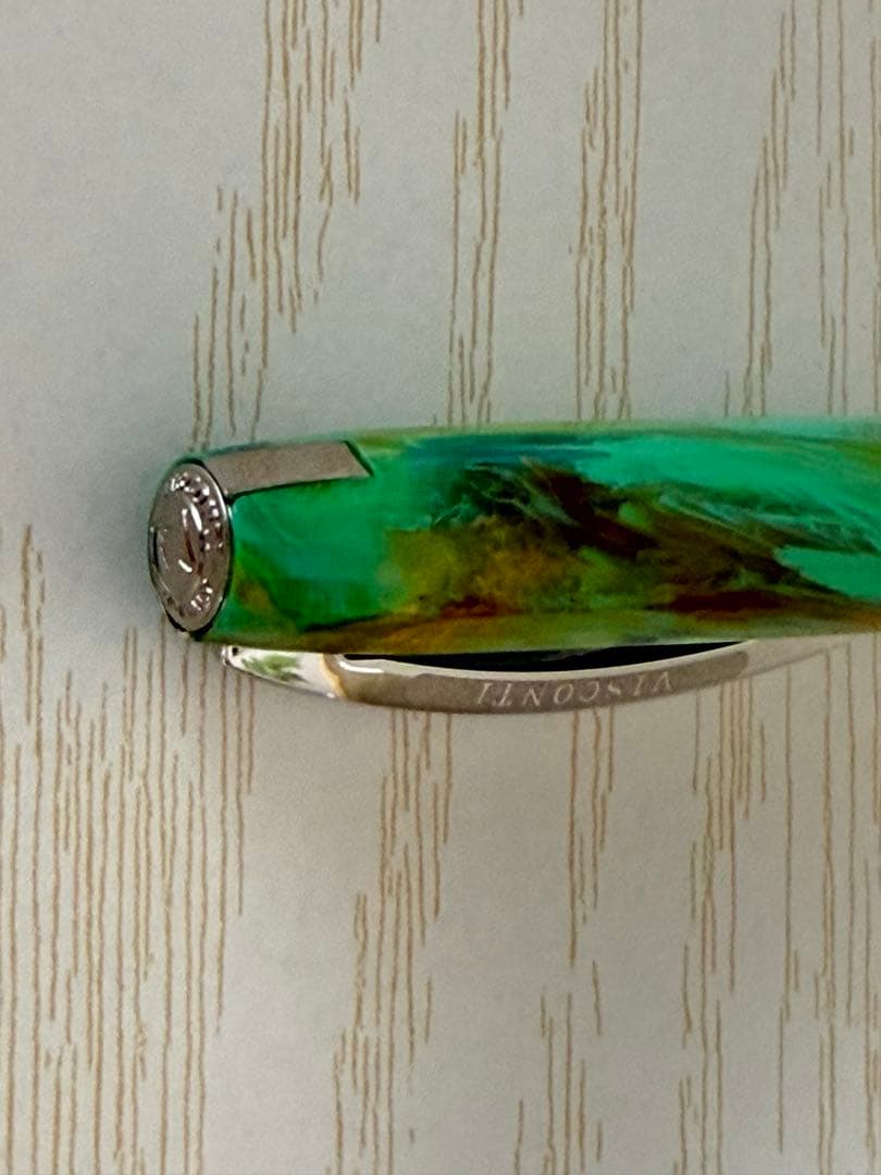 VISCONTI ボールペン ヴァンゴッホ　アイリス ライトグリーン　新品未使用