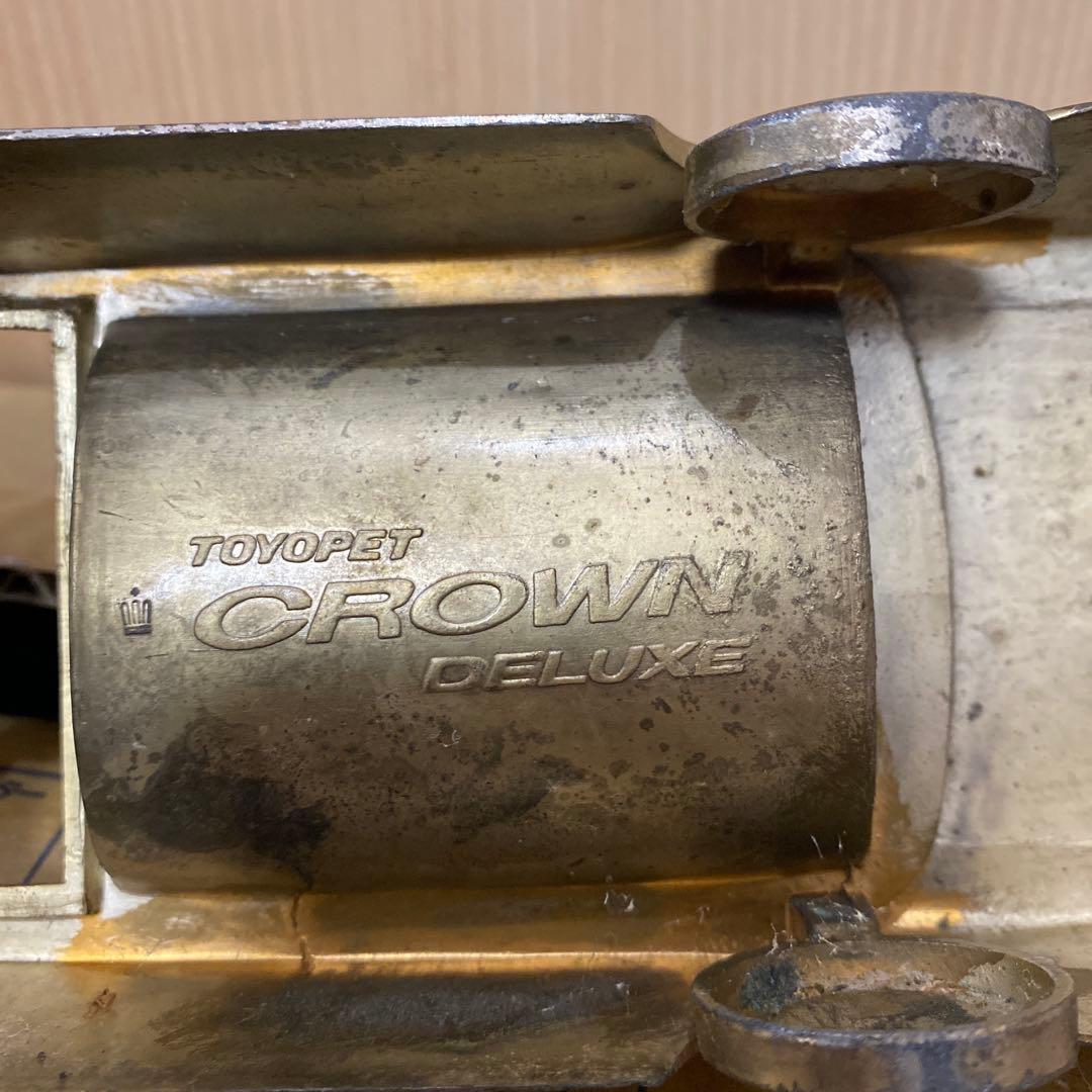⭐︎当時物⭐︎ クラウン　デラックス　トヨペット　クラシックカー型　灰皿 金属製
