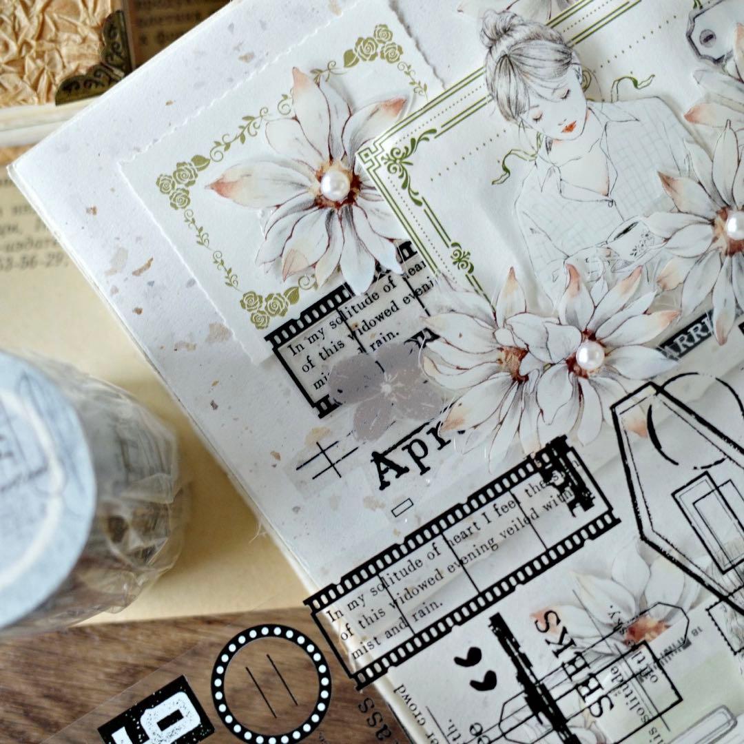 ⭐️SALE⭐️ 壹洱原创《横与竖》海外マスキングテープ　マステ 【2360】