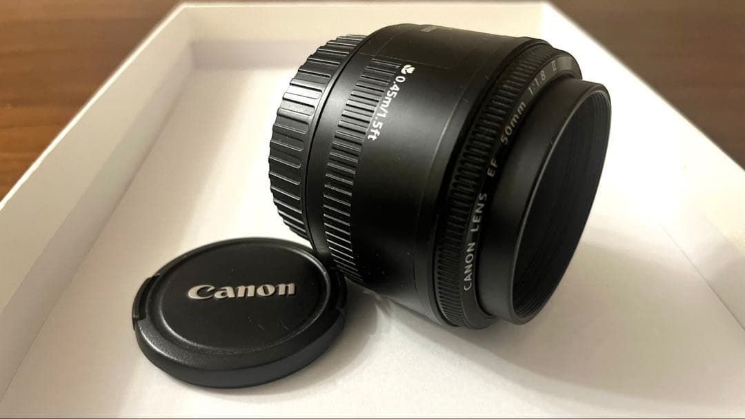Canon EF 50mm f/1.8 レンズ