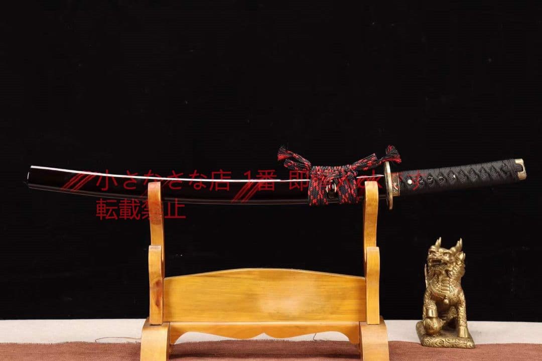 20寸模様鋼ペンキ鞘侍短刀双龍戯珠 古兵器 武具 刀装具 日本刀 模造刀 居合刀
