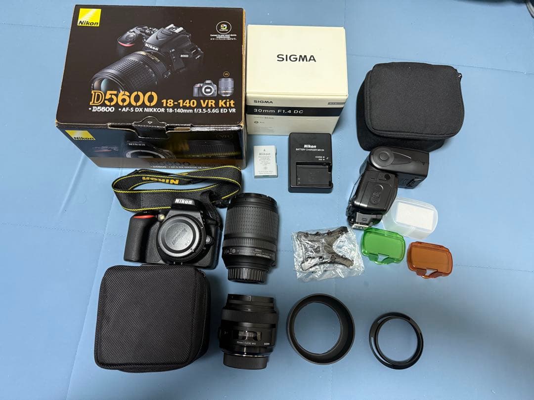 【値下可】Nikon D5600 18-140VRキット セット販売
