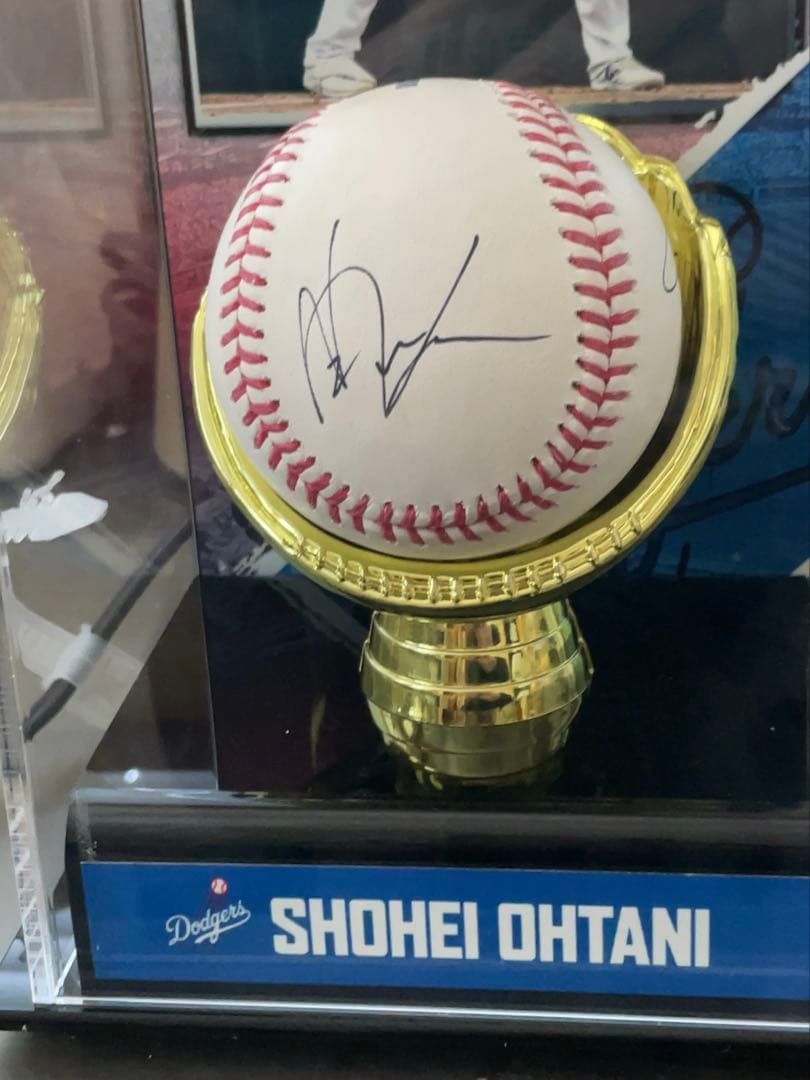 大谷翔平、山本由伸、佐々木朗希 直筆トリプルサインボール