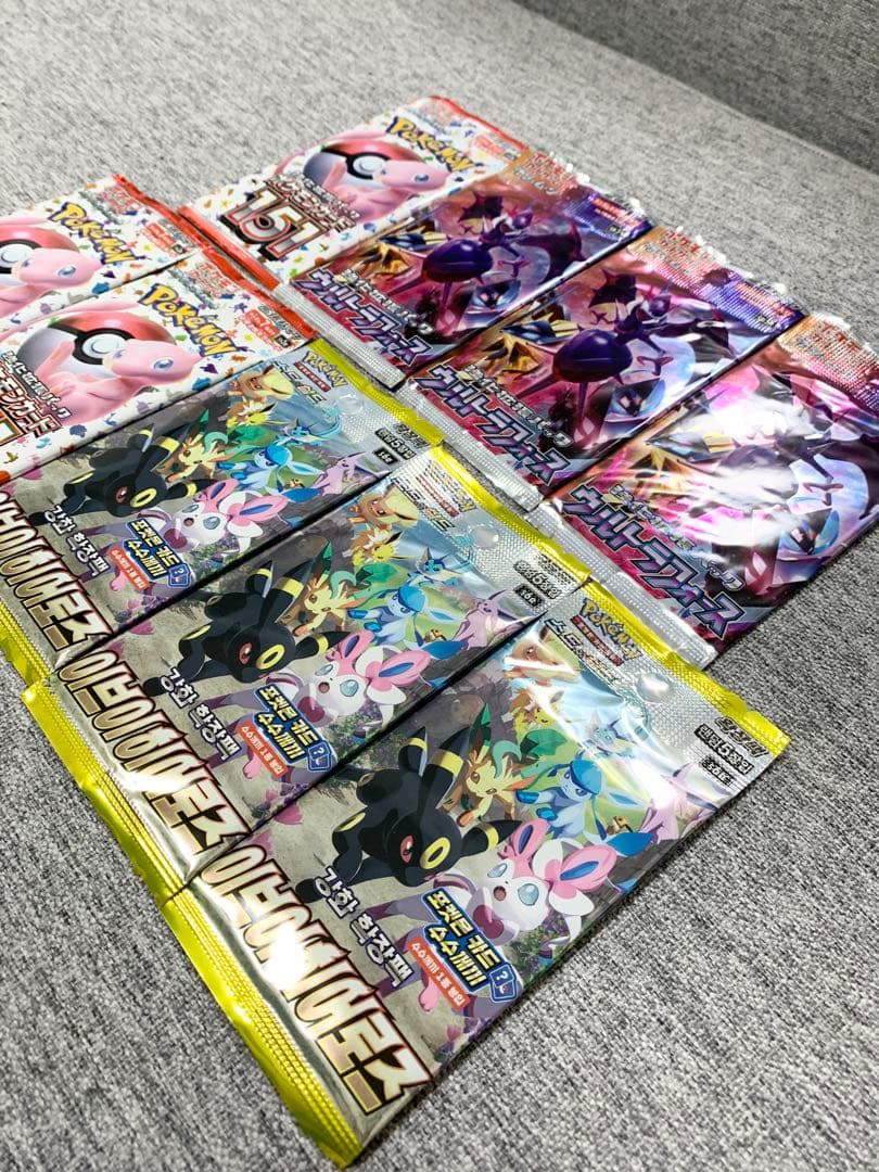 151ウルトラフォースイーブイ《ポケカ未開封パック》Pokemon