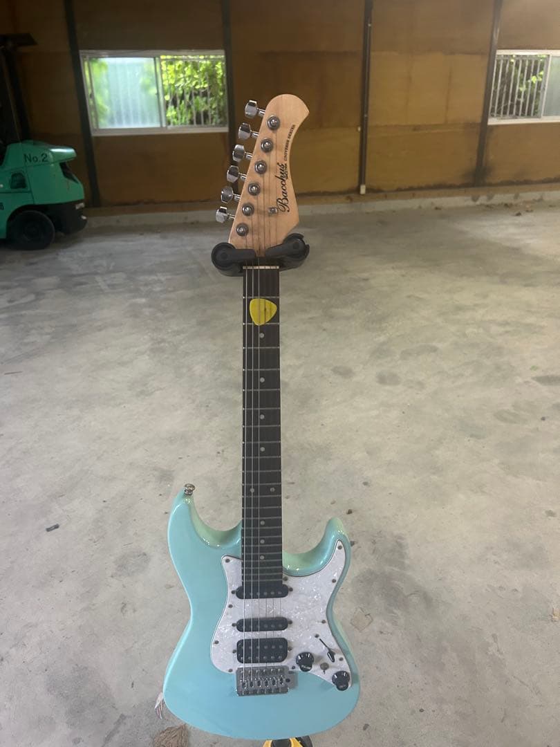 Bacchus エレキギター ミントグリーン