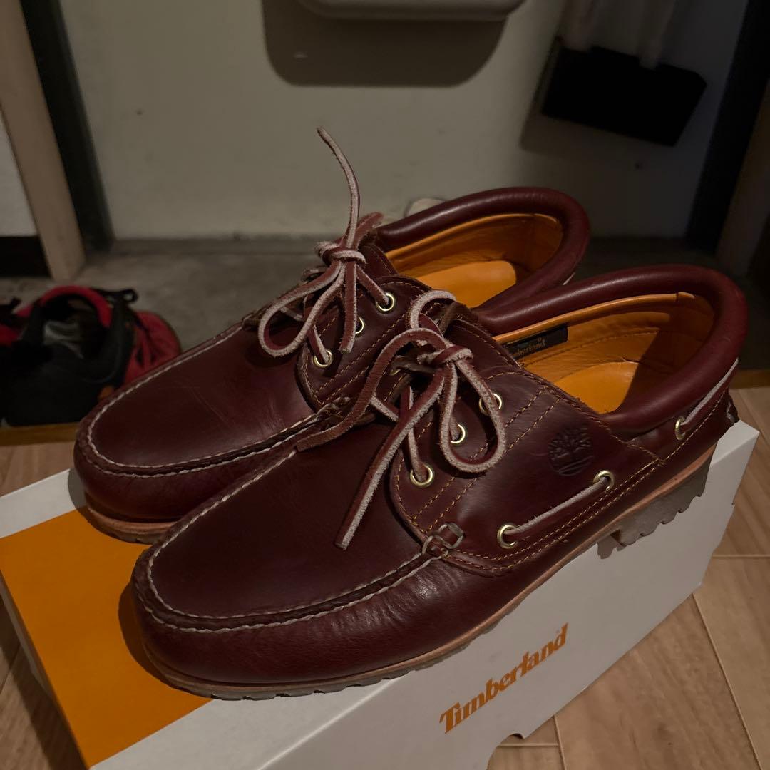 Timberland ティンバーランド 3eye バーガンディ箱付き
