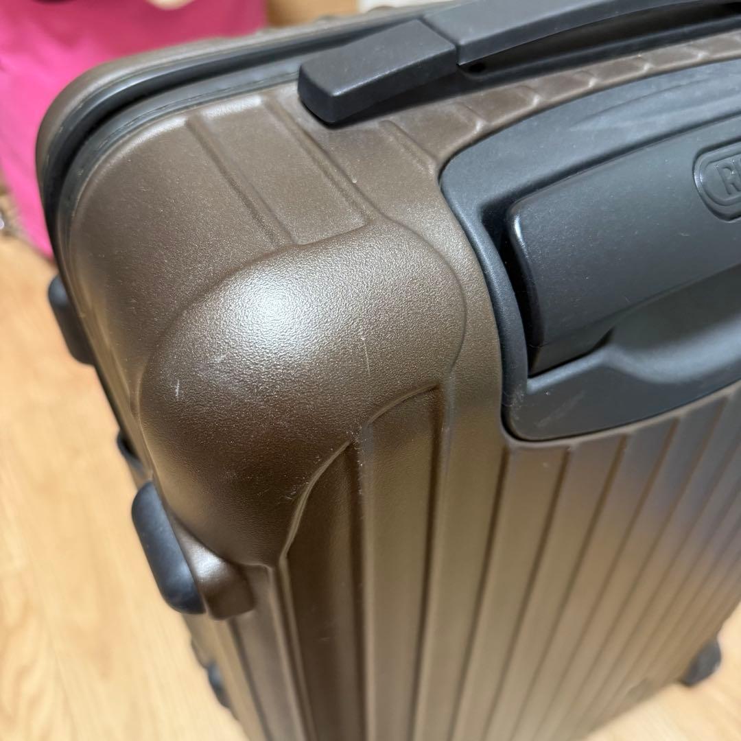 RIMOWA リモワ　サルサ　ブラウン キャリーケース　機内持ち込み　2輪