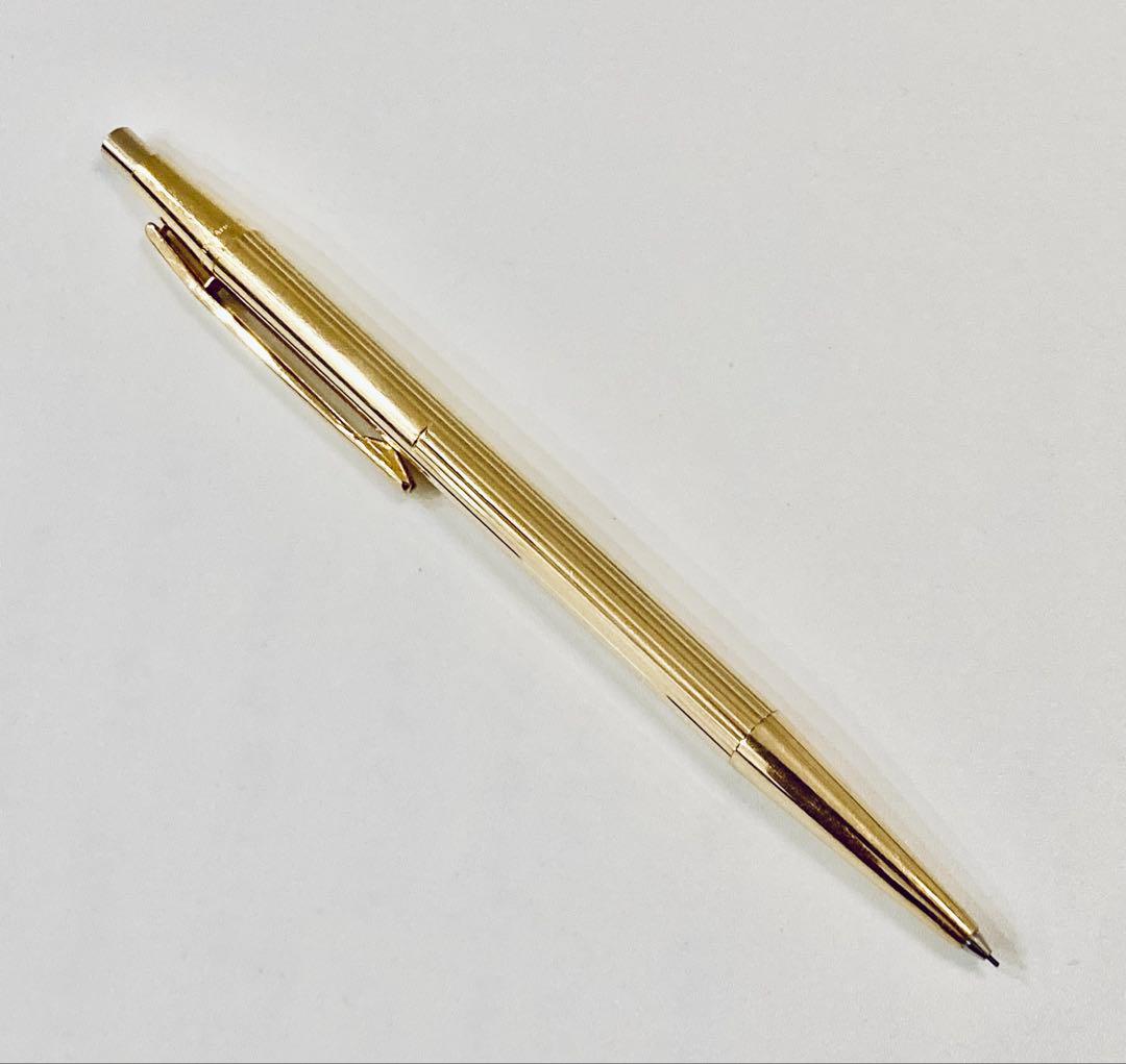 20金張り◆モンブラン高級シャープペンシル ノブレス1970sMONTBLANC