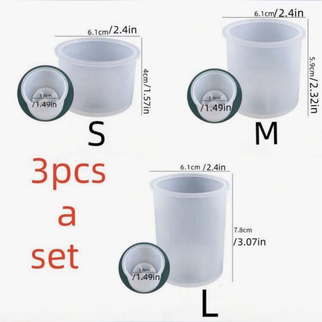ジェスモナイト AC100 シリコンモールド　着色剤セット