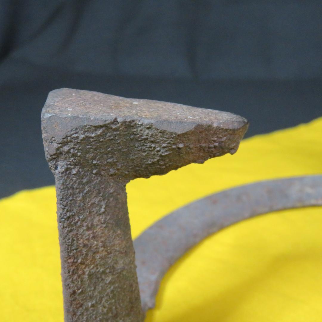 五徳 鬼爪 茶道具 風炉 炉 炉端 キャンプ 茶器 囲炉裏