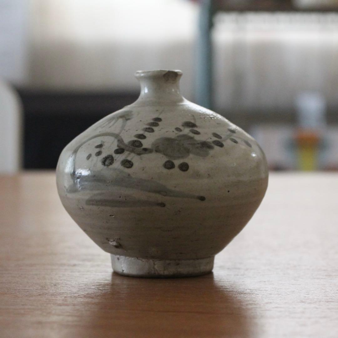 伊万里の油壺　骨董　古道具