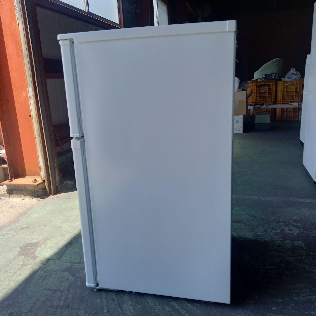 小型 アイリスオーヤマ 2ドア冷蔵庫 IRSD-9B-W 90L 2020年製