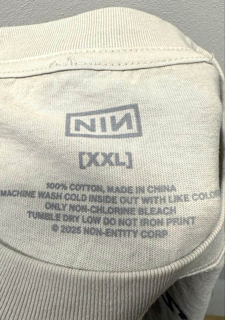 Nine Inch Nails 会場限定 ライブTシャツ