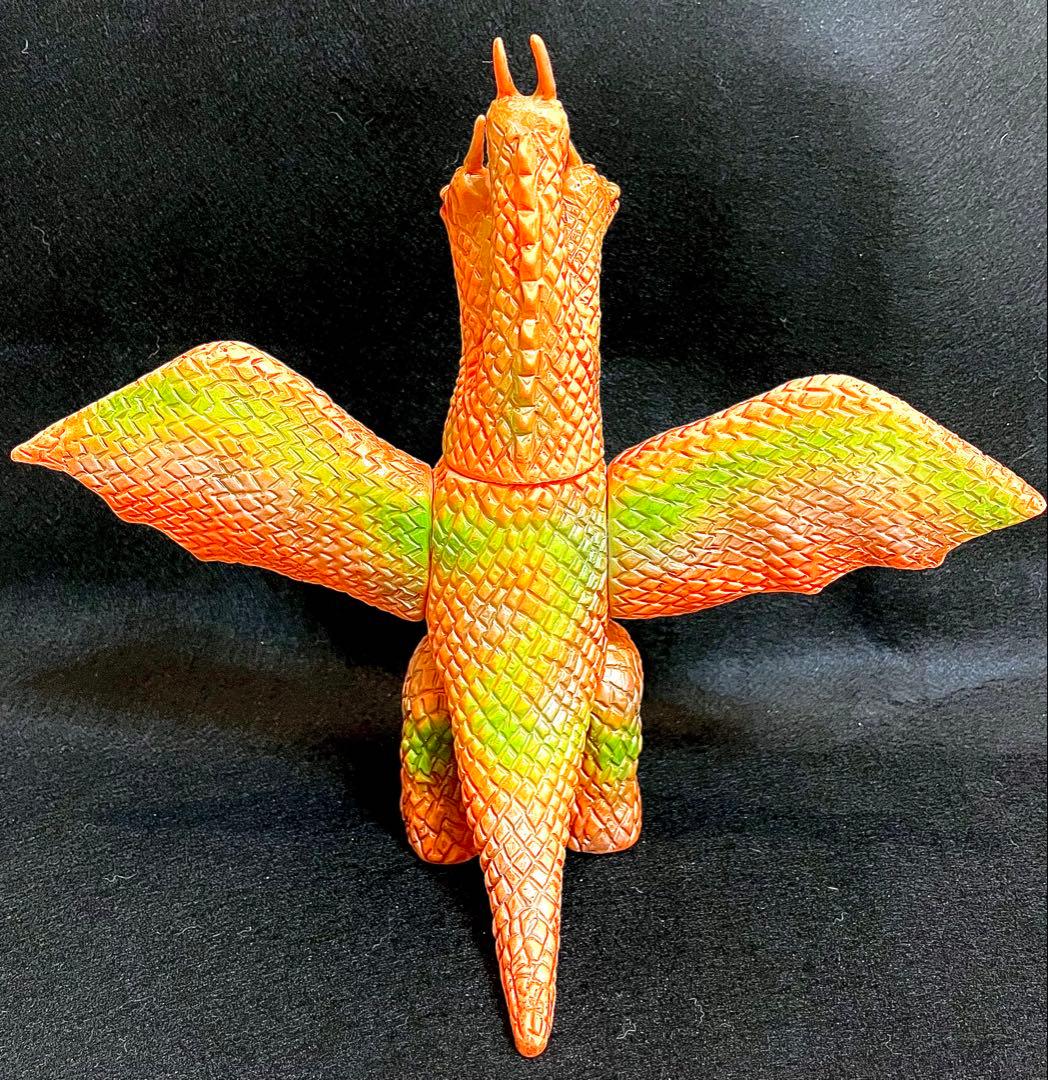 ブルマァク　キングギドラ　1970年　初期型　当時物　ゴジラ　落書き破損無し