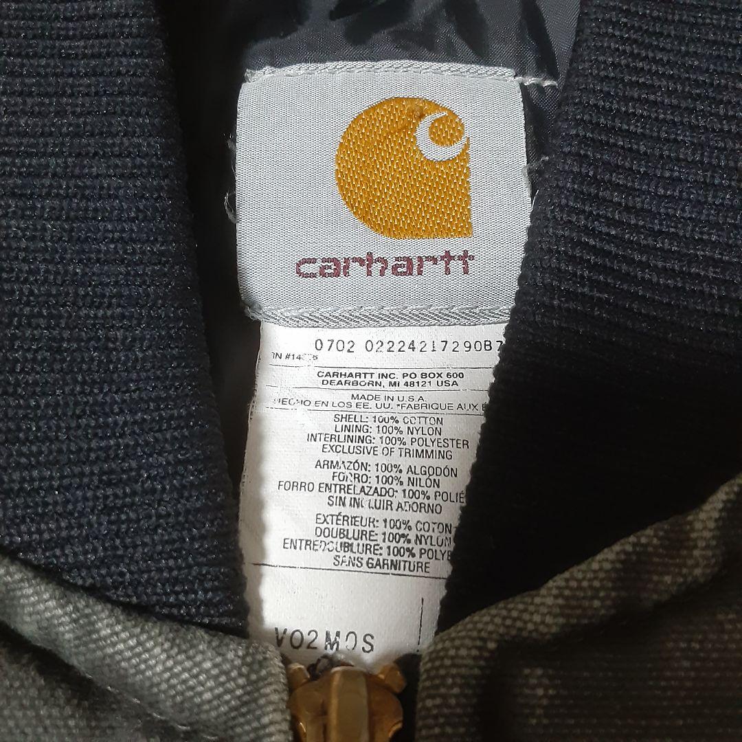 Carhartt ダックベストXL USA製 腰ゴム モス V02MOS