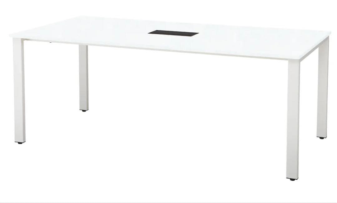 カグクロ　ホワイトオフィステーブル　会議卓