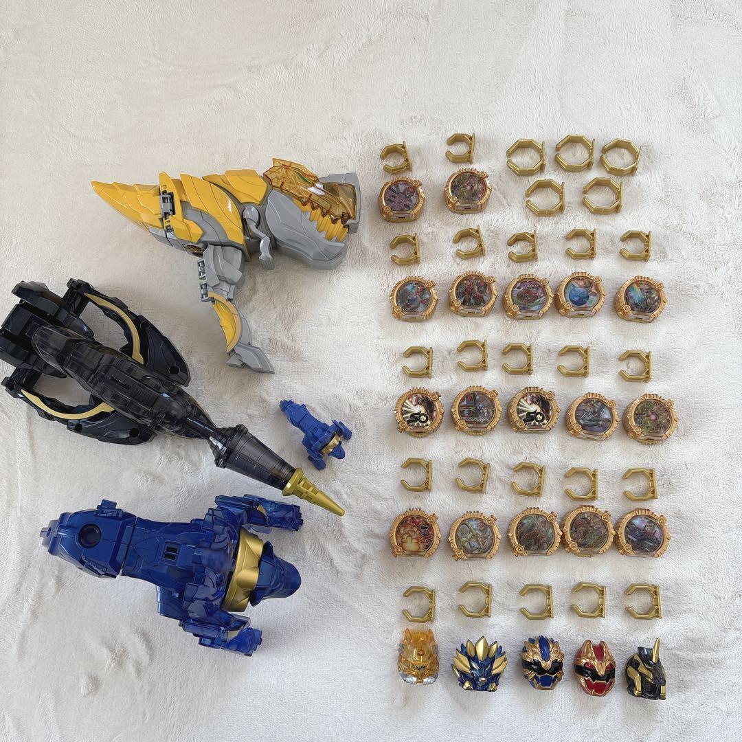 ゴジュウジャー　センタイリング22個　まとめ　レオンバスター　ユニコーンドリル