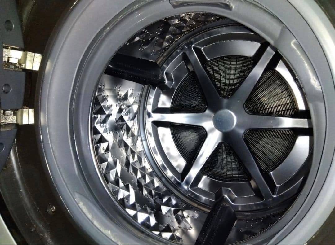 美品 パナソニック ドラム式洗濯乾燥機 ドラム 洗濯機 NA-VX800BL-W