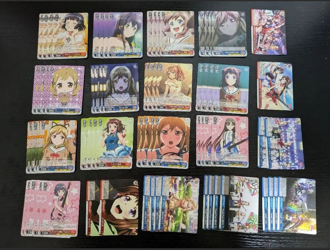 ヴァイスシュヴァルツBanG Dream!バンドリフルレアSPデッキまとめ売り