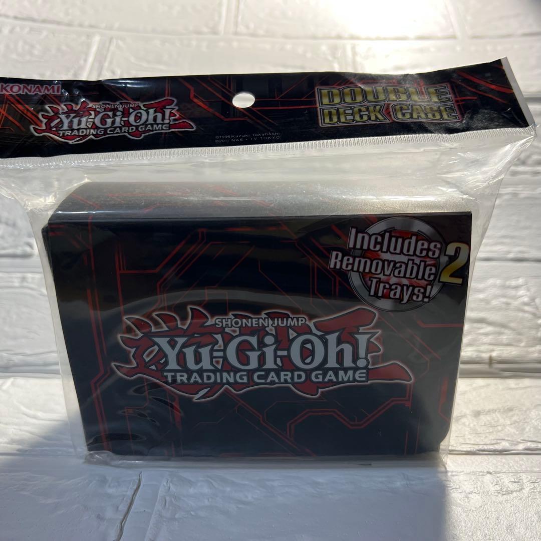 【未開封】遊戯王 ダブルデッキケース 赤 double deck case