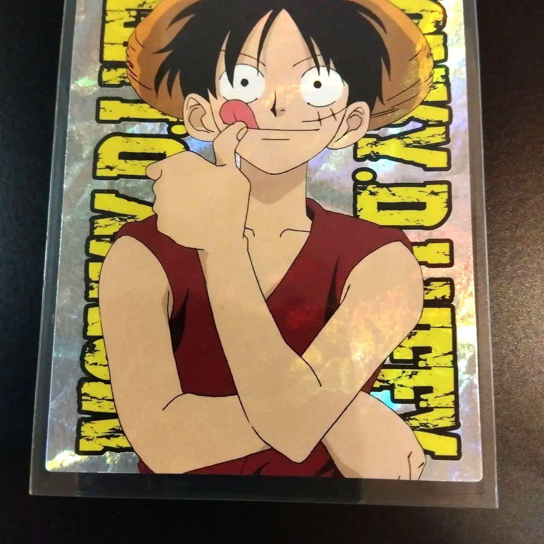 ONEPIECE アマダ ステッカーコレクション ルフィ SP10 レア 希少