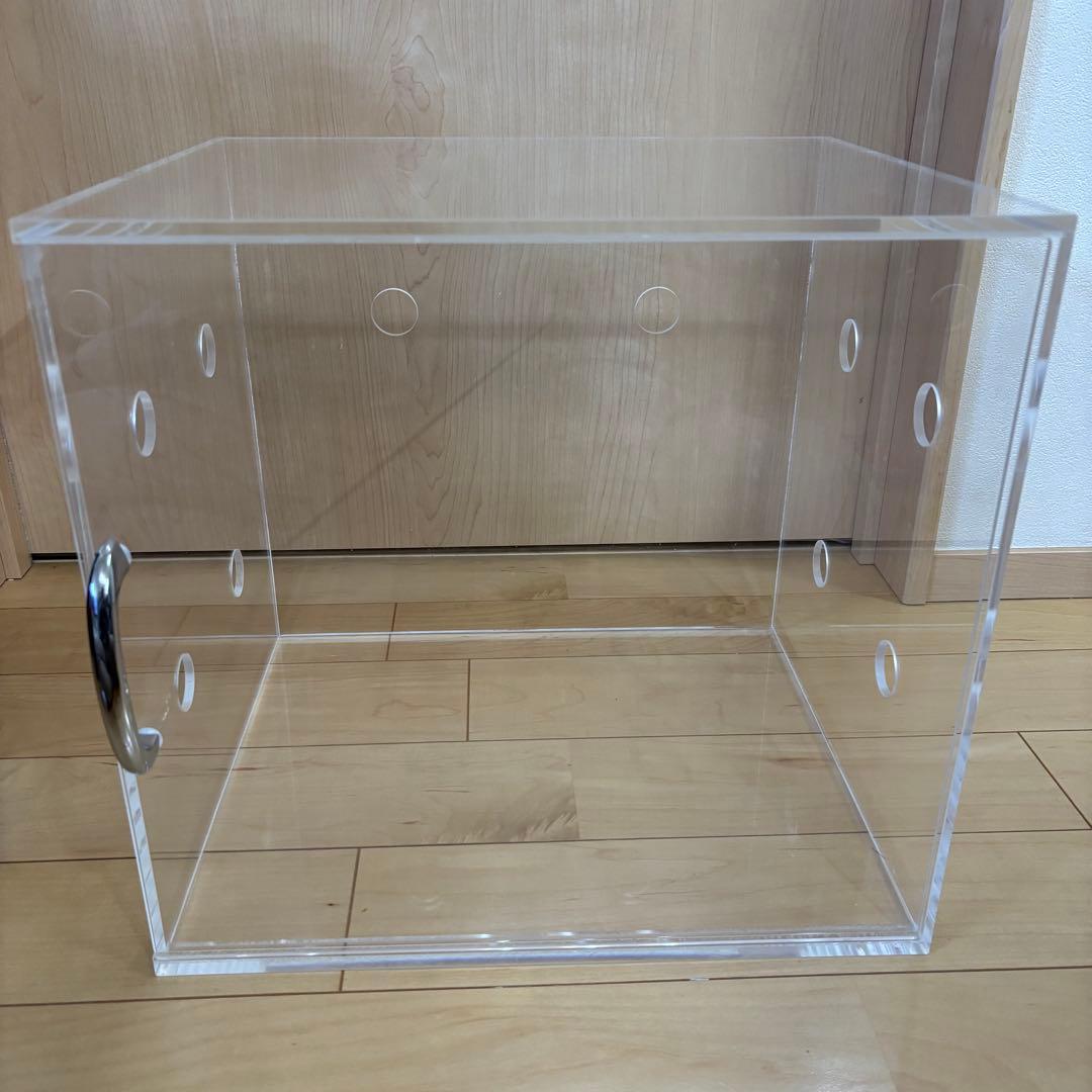 鳥かご アクリルケース　スライド式 W385×H360×D330