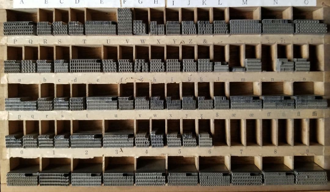 セール【6号】フツラライト 活字 英字 アルファベット 数字 記号