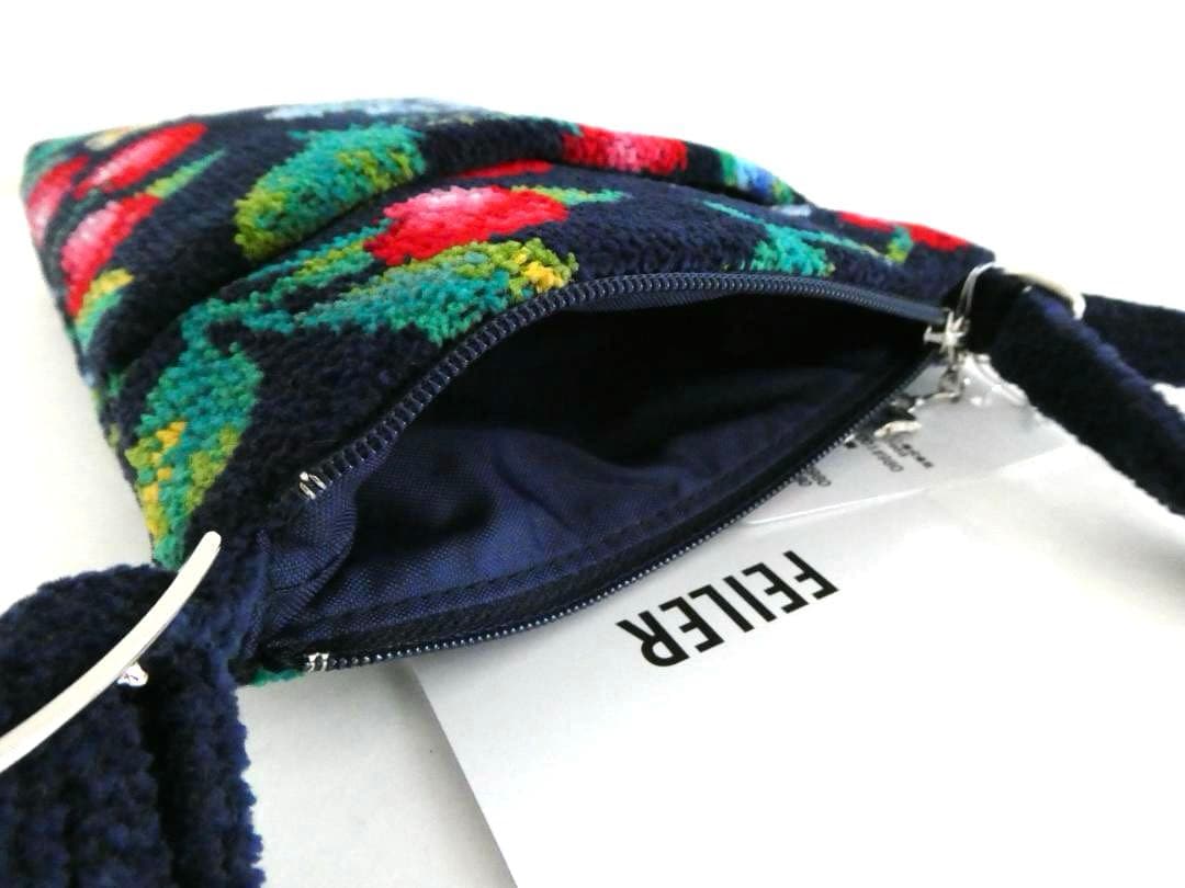 23時30分迄【フェイラー】ショルダーバック　スマホショルダー　スイングチェリー