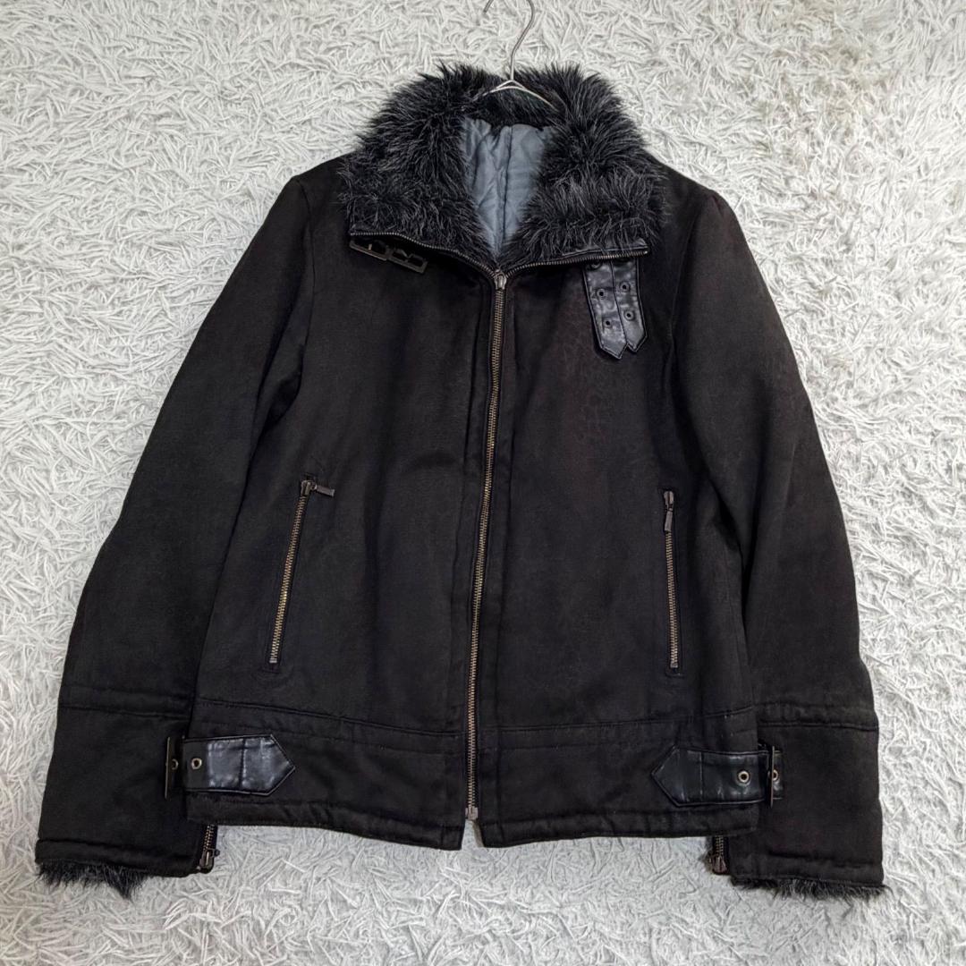 16104✨Y2K 00sトルネードマート archive ライダースジャケット