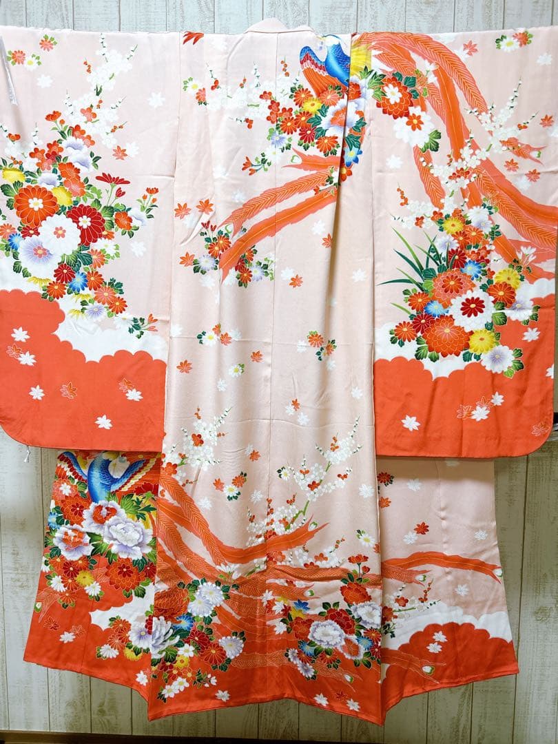 豪華友禅♡七五三　7歳　女の子　フルセット　正絹　ピンク