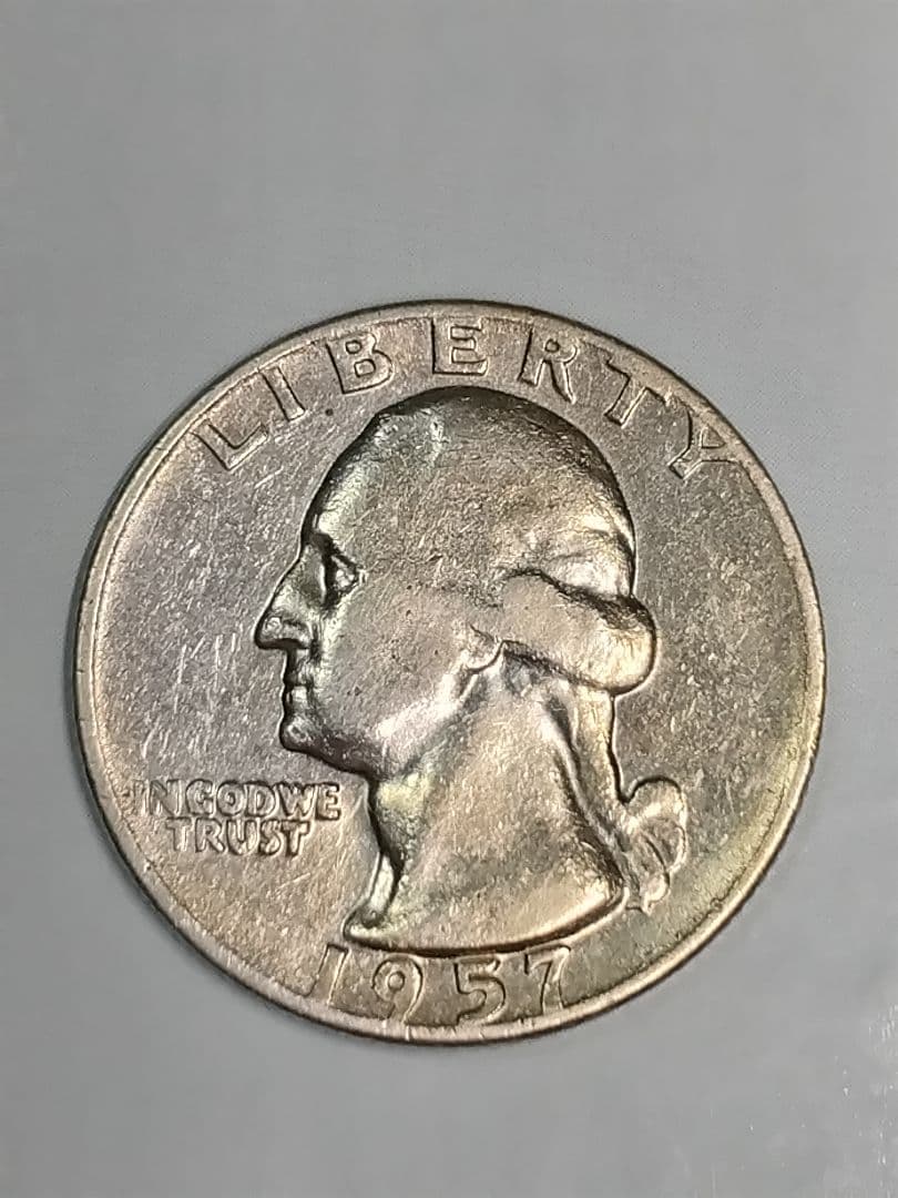 hab023 クォーター銀貨3枚セット 1957D.,1976年記念,2009年