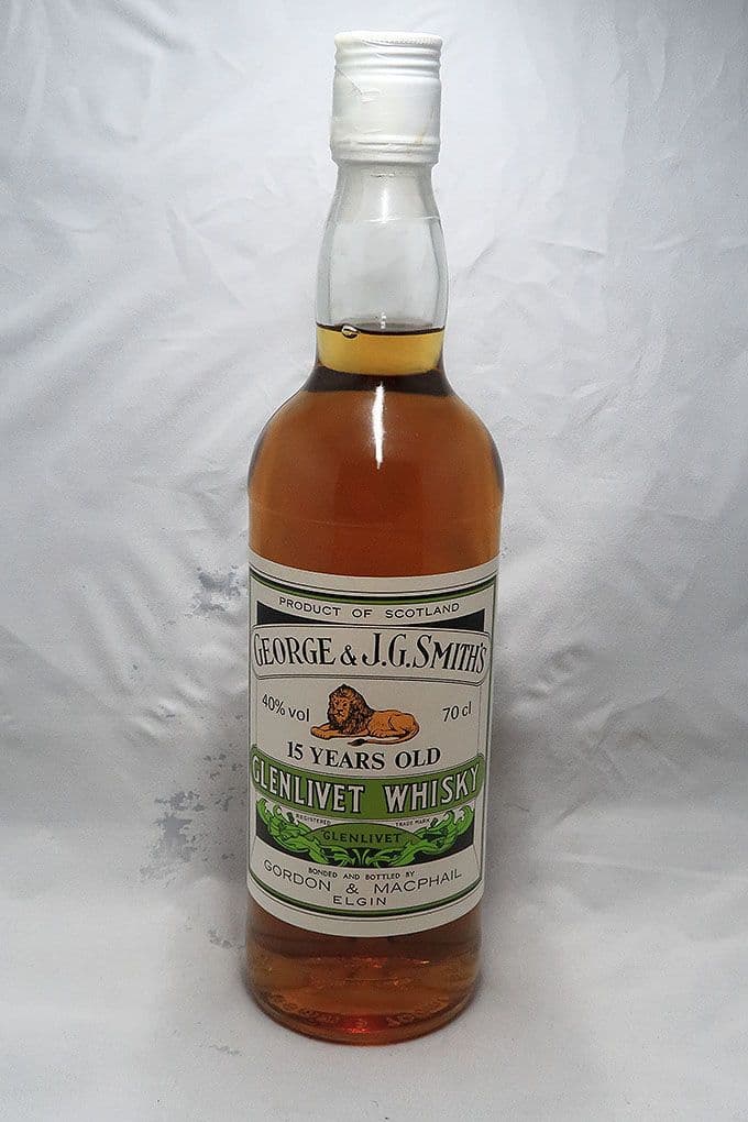 G＆Sグレンリベット１５年ゴードン＆マクファイル社シングルモルトウィスキー40%