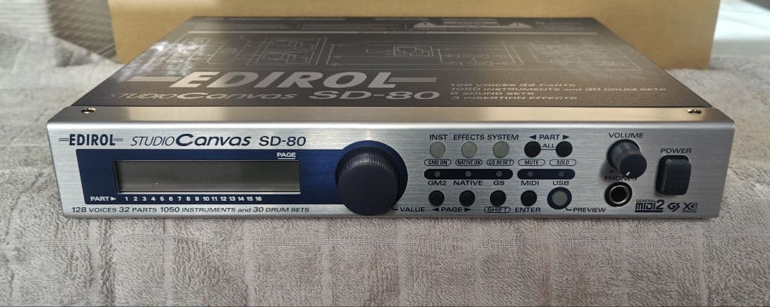 【通電確認のみ】EDIROL Roland SD-80