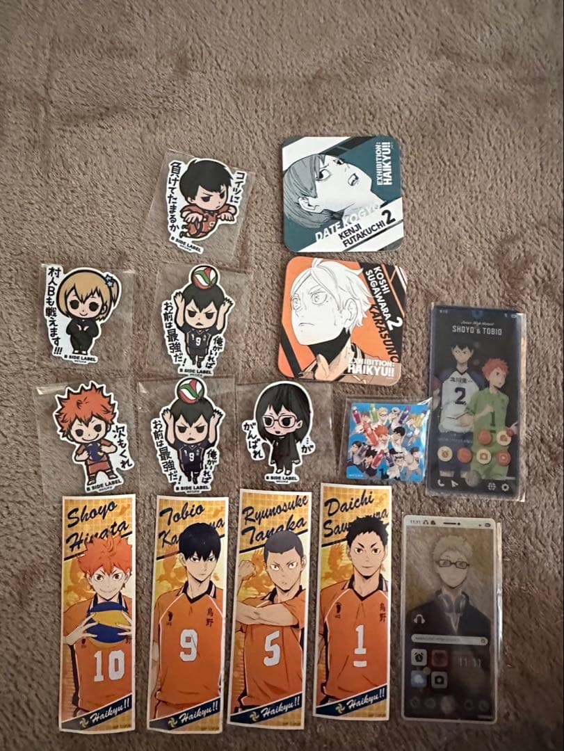 ハイキュー!! キャラクターグッズ セット