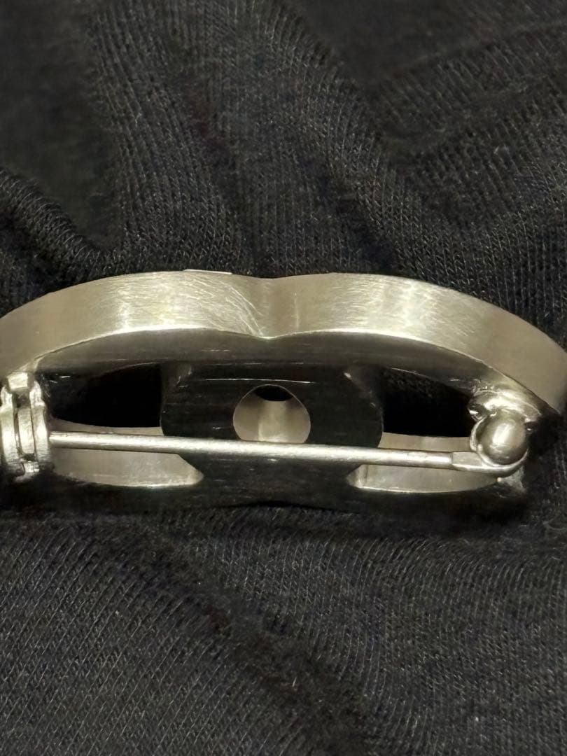 パ*ダ様 最終値下げ❗️【超美品】CHANEL ダブルCロゴブローチ クリスタル