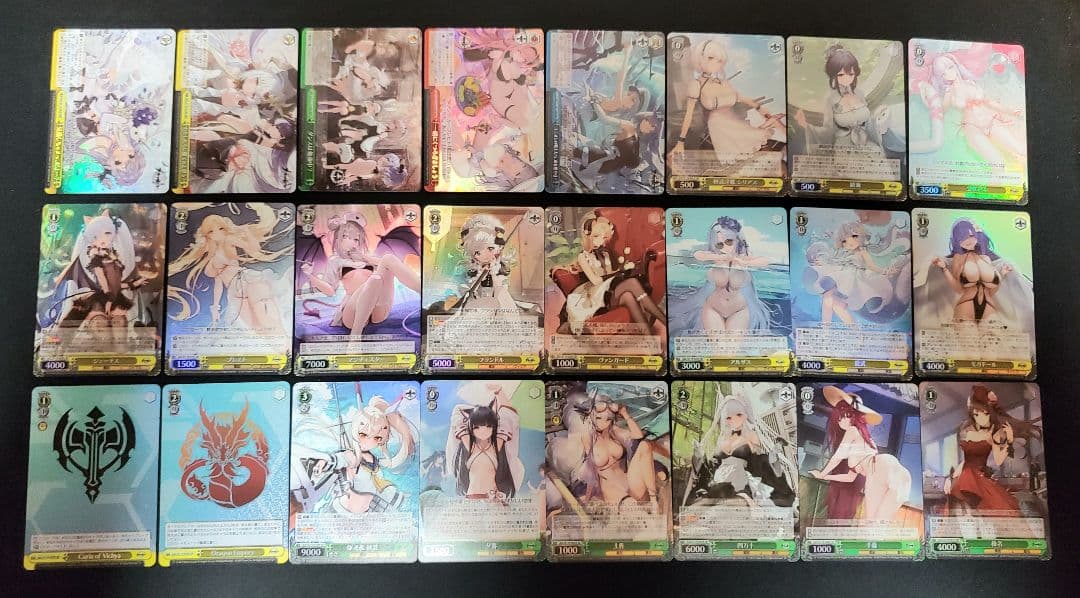 Weiss Schwarz　アズールレーン　RRR,SRまとめ売り