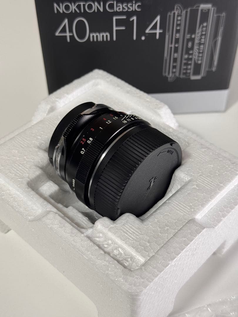 【値下げ】NOKTON Classic 40mm F1.4 SC VM