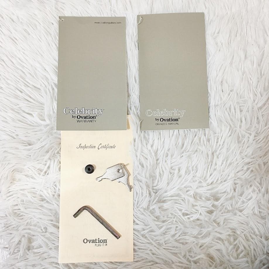 オベーション OVATION CELEBRITY CC48-RRB ギター