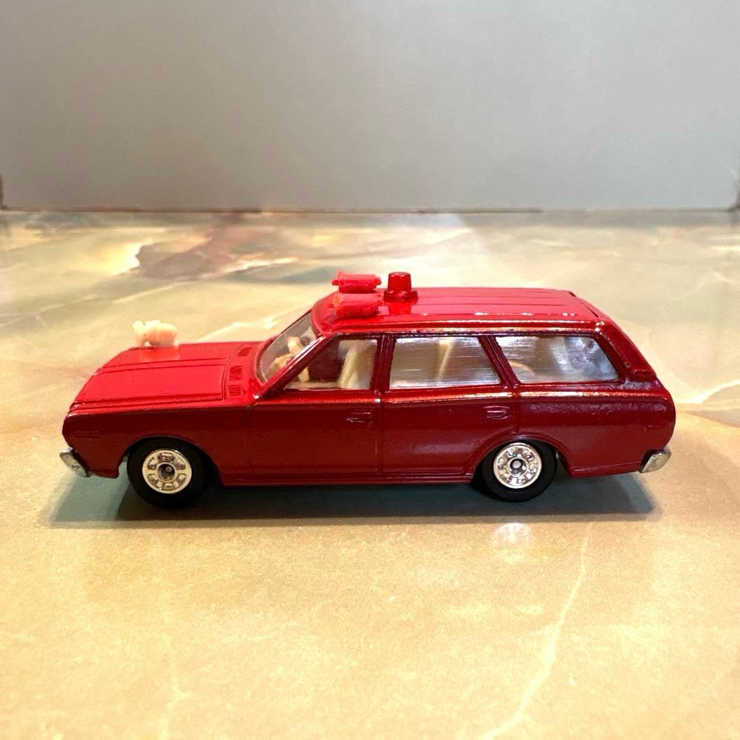 トミカNO.78 ニッサンセドリックワゴンファイアチーフカー 黒箱 日本製